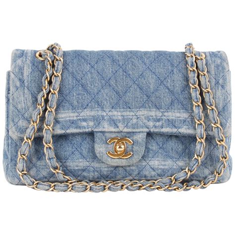 vintage Chanel denim bag